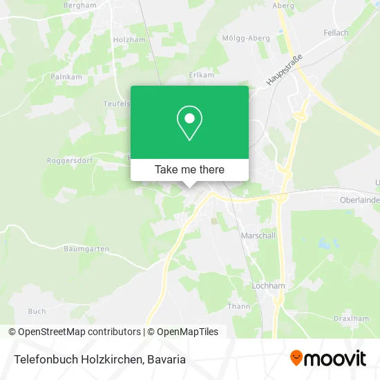 Карта Telefonbuch Holzkirchen