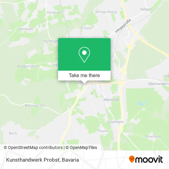 Карта Kunsthandwerk Probst