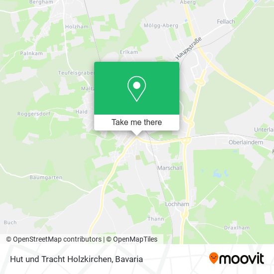 Hut und Tracht Holzkirchen map