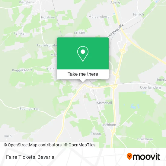 Карта Faire Tickets