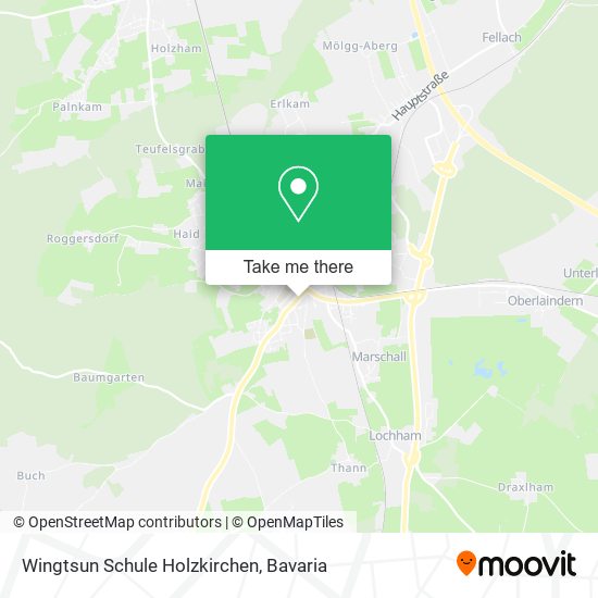 Wingtsun Schule Holzkirchen map