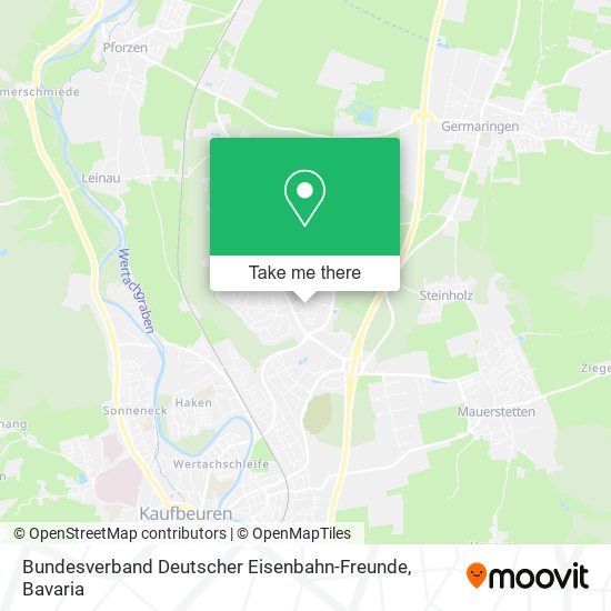 Bundesverband Deutscher Eisenbahn-Freunde map
