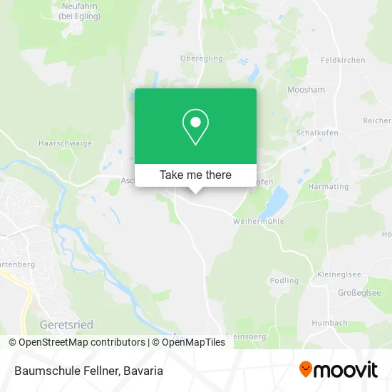 Карта Baumschule Fellner