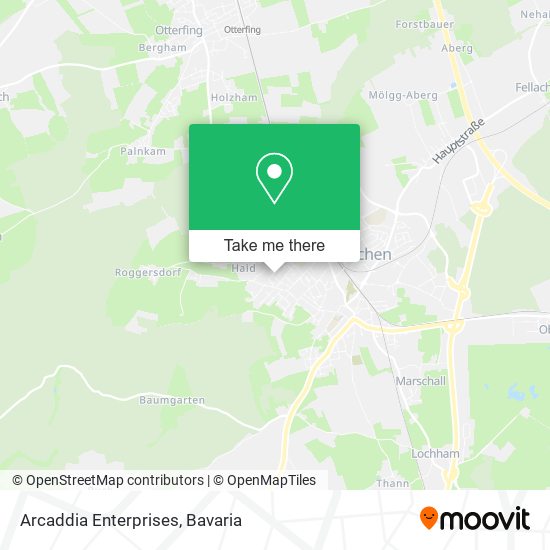 Arcaddia Enterprises map