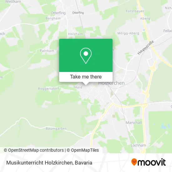 Карта Musikunterricht Holzkirchen