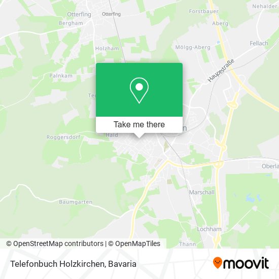 Карта Telefonbuch Holzkirchen