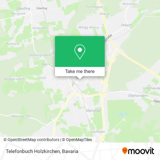 Карта Telefonbuch Holzkirchen