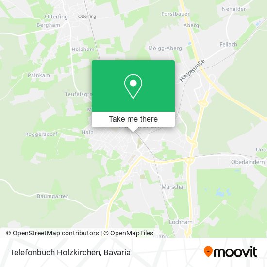 Карта Telefonbuch Holzkirchen