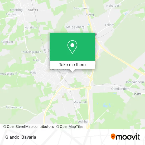 Карта Glando