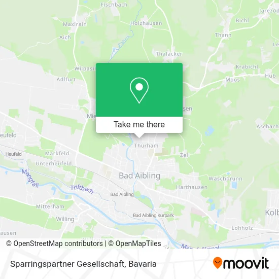 Sparringspartner Gesellschaft map