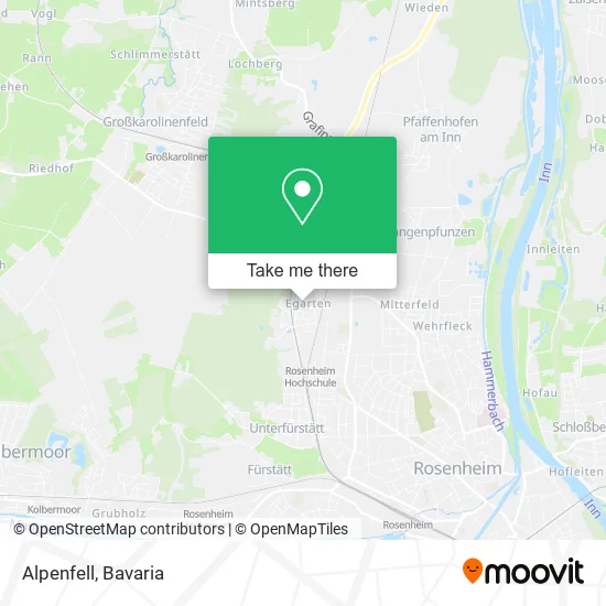 Карта Alpenfell