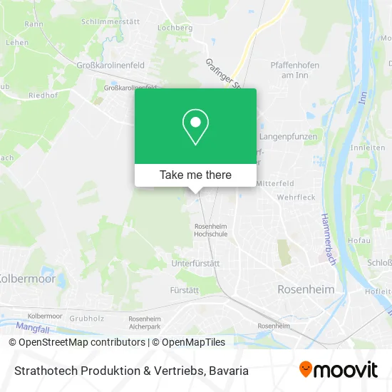 Карта Strathotech Produktion & Vertriebs
