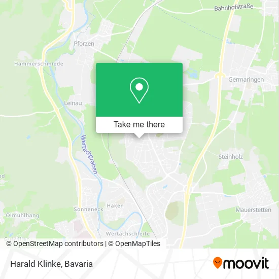 Карта Harald Klinke