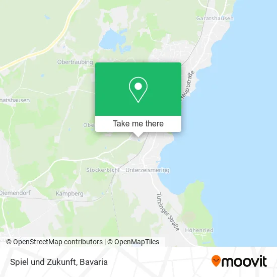 Карта Spiel und Zukunft