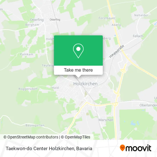 Карта Taekwon-do Center Holzkirchen