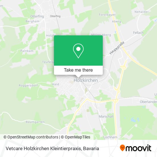 Vetcare Holzkirchen Kleintierpraxis map