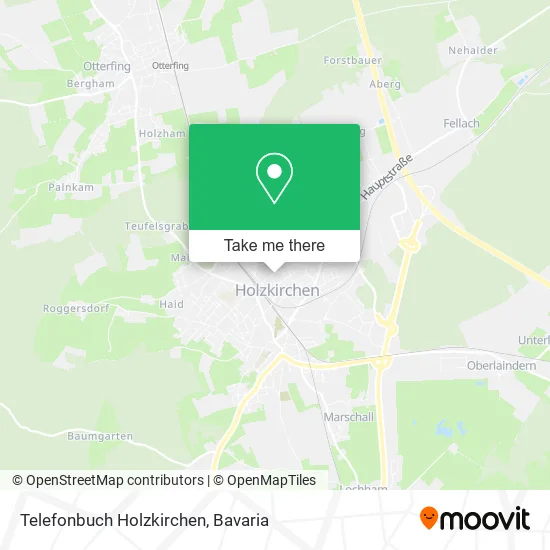 Карта Telefonbuch Holzkirchen