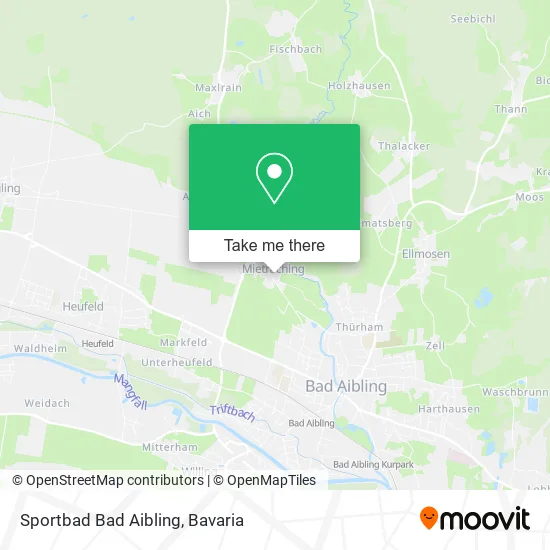 Карта Sportbad Bad Aibling