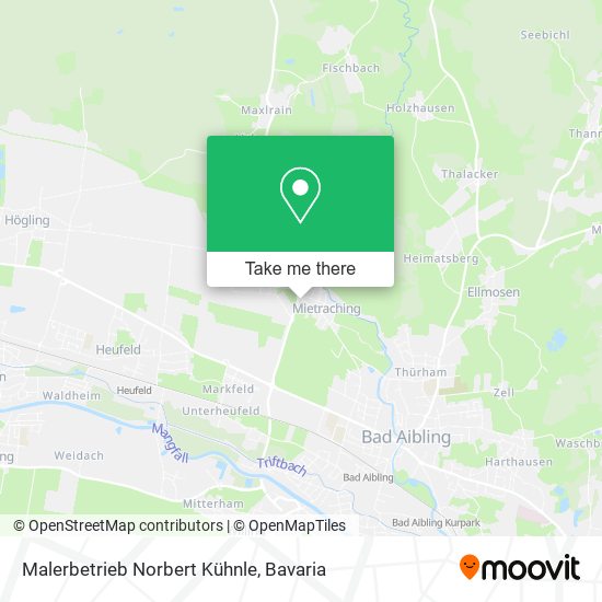 Malerbetrieb Norbert Kühnle map