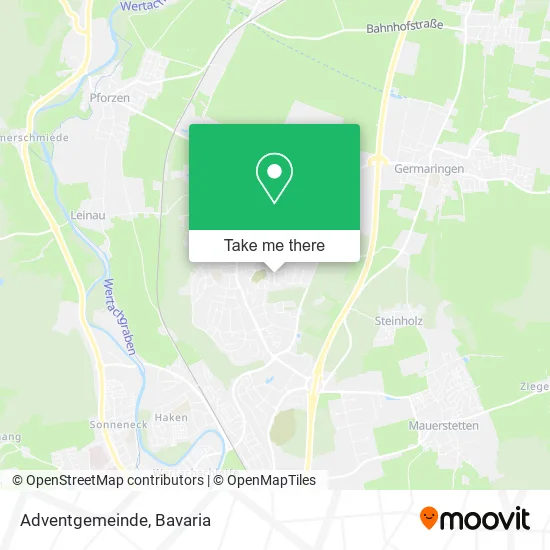 Карта Adventgemeinde