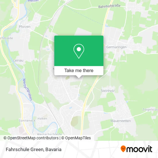 Карта Fahrschule Green