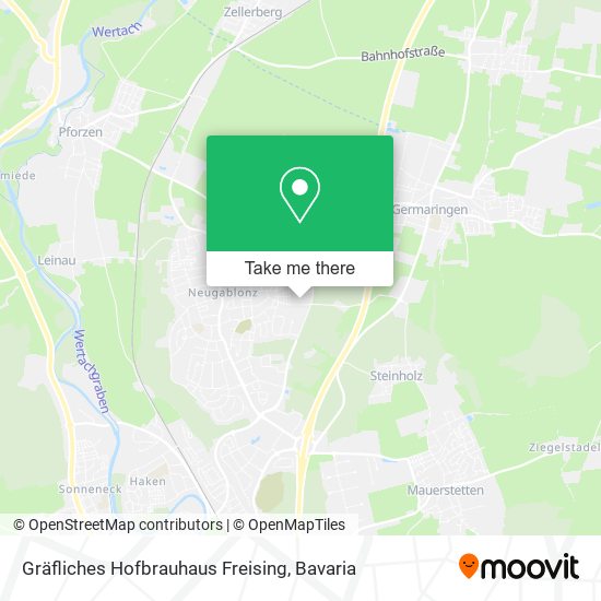 Gräfliches Hofbrauhaus Freising map