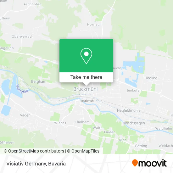 Карта Visiativ Germany