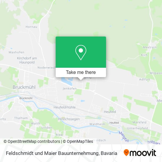 Feldschmidt und Maier Bauunternehmung map