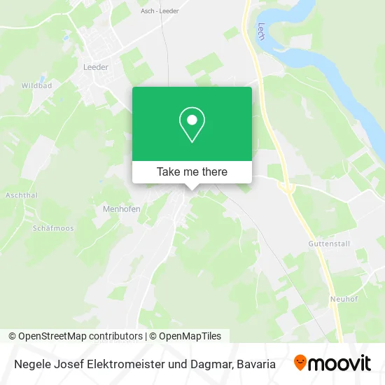 Карта Negele Josef Elektromeister und Dagmar
