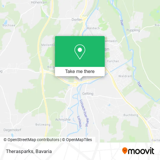 Карта Therasparks