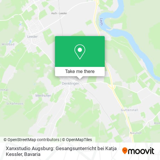 Xanxstudio Augsburg: Gesangsunterricht bei Katja Kessler map