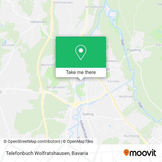 Telefonbuch Wolfratshausen map