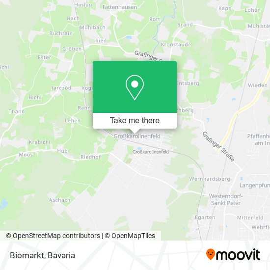 Карта Biomarkt