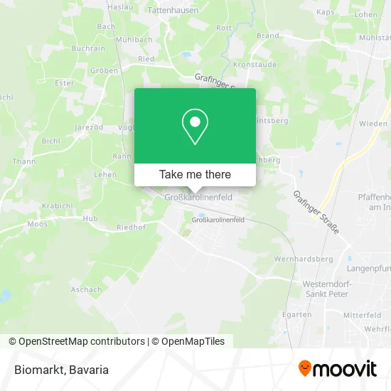 Карта Biomarkt