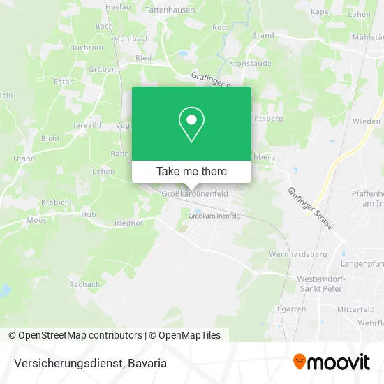 Карта Versicherungsdienst