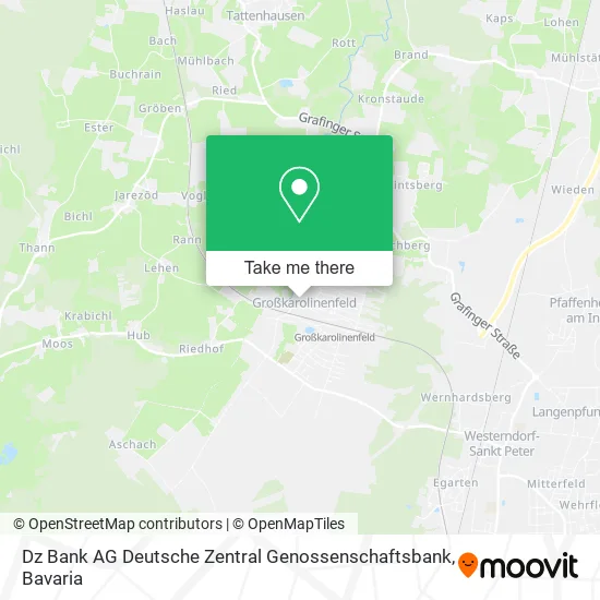 Карта Dz Bank AG Deutsche Zentral Genossenschaftsbank