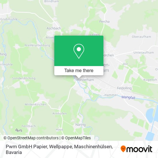 Pwm GmbH Papier, Wellpappe, Maschinenhülsen map