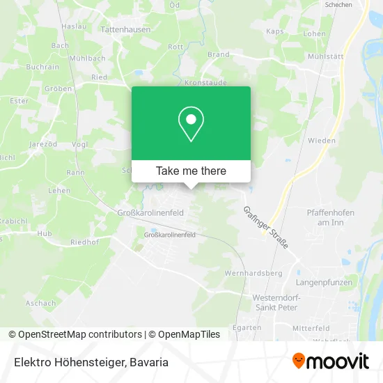 Карта Elektro Höhensteiger