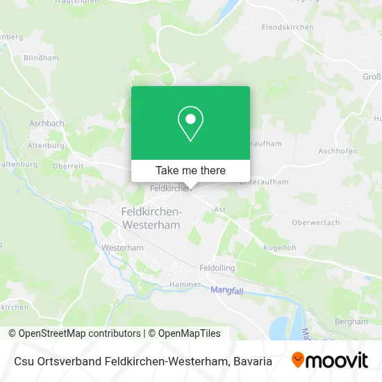 Csu Ortsverband Feldkirchen-Westerham map