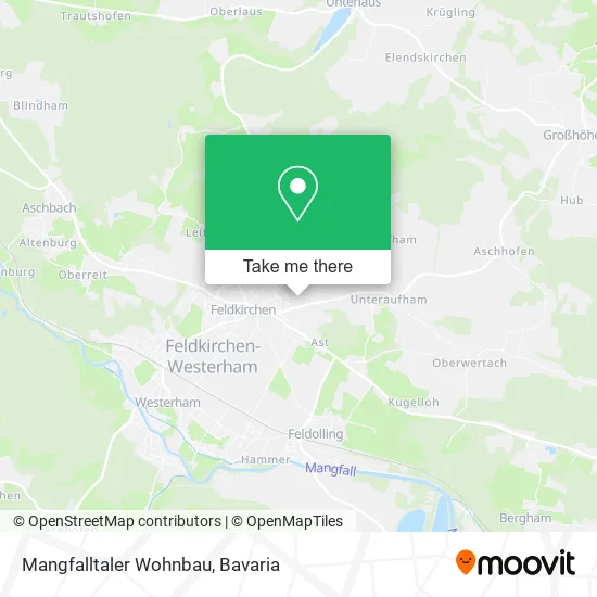 Карта Mangfalltaler Wohnbau