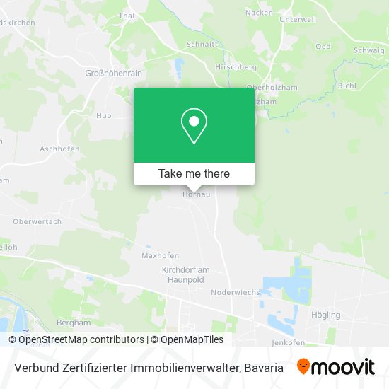Verbund Zertifizierter Immobilienverwalter map