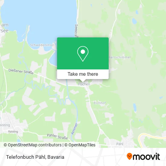 Карта Telefonbuch Pähl