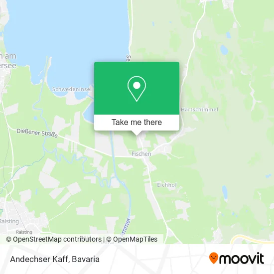 Карта Andechser Kaff