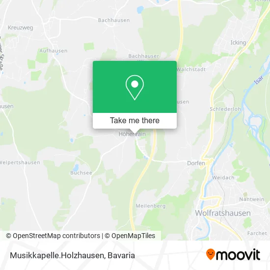 Карта Musikkapelle.Holzhausen