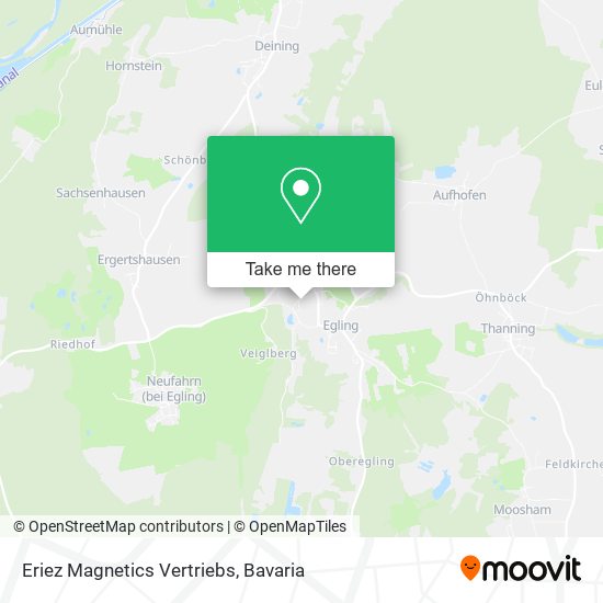 Eriez Magnetics Vertriebs map