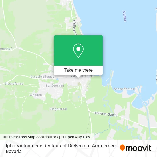 Карта Ipho Vietnamese Restaurant Dießen am Ammersee