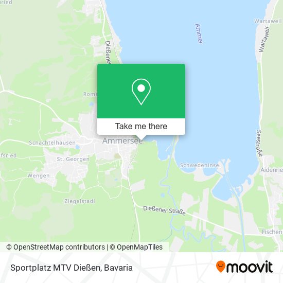 Sportplatz MTV Dießen map