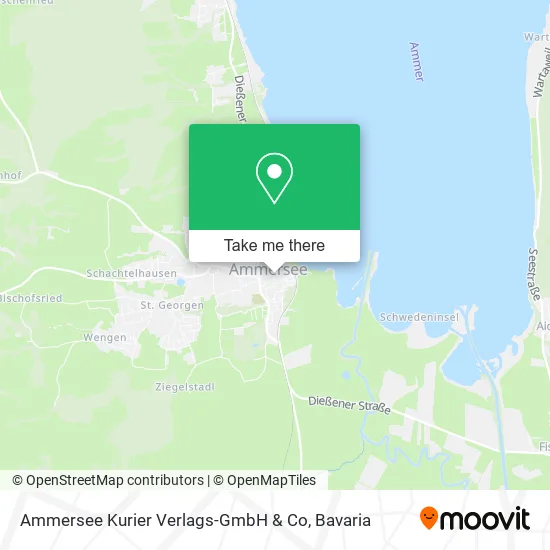 Карта Ammersee Kurier Verlags-GmbH & Co