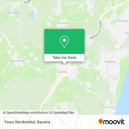 Карта Fewo Nordwinkel