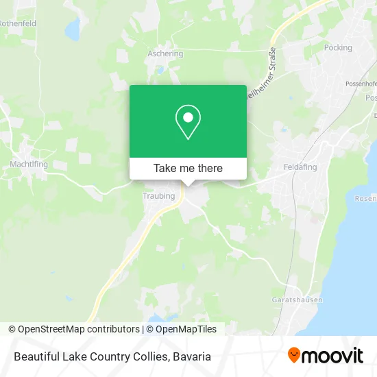 Beautiful Lake Country Collies map